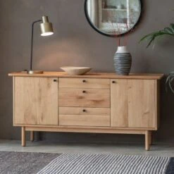 Noranda Oak Sideboard -Perch & Parrow Home Sales Store pp2002690 l1