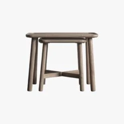 Noranda Oak Nesting Tables