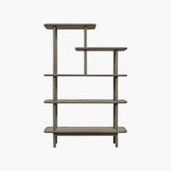 Noranda Oak Display Shelving Unit
