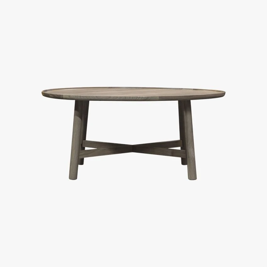 Noranda Oak Round Coffee Table 1 Noranda Oak Round Coffee Table