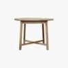 Noranda Oak Round Dining Table