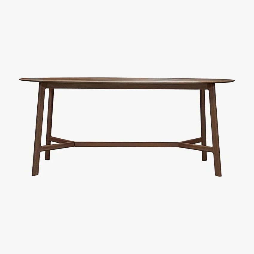 Menorca Walnut Oval Dining Table 1 Menorca Walnut Oval Dining Table