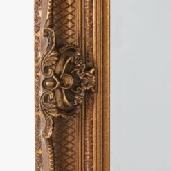 Clarissa Standing Mirror In Gold -Perch & Parrow Home Sales Store pp2003130 pd1