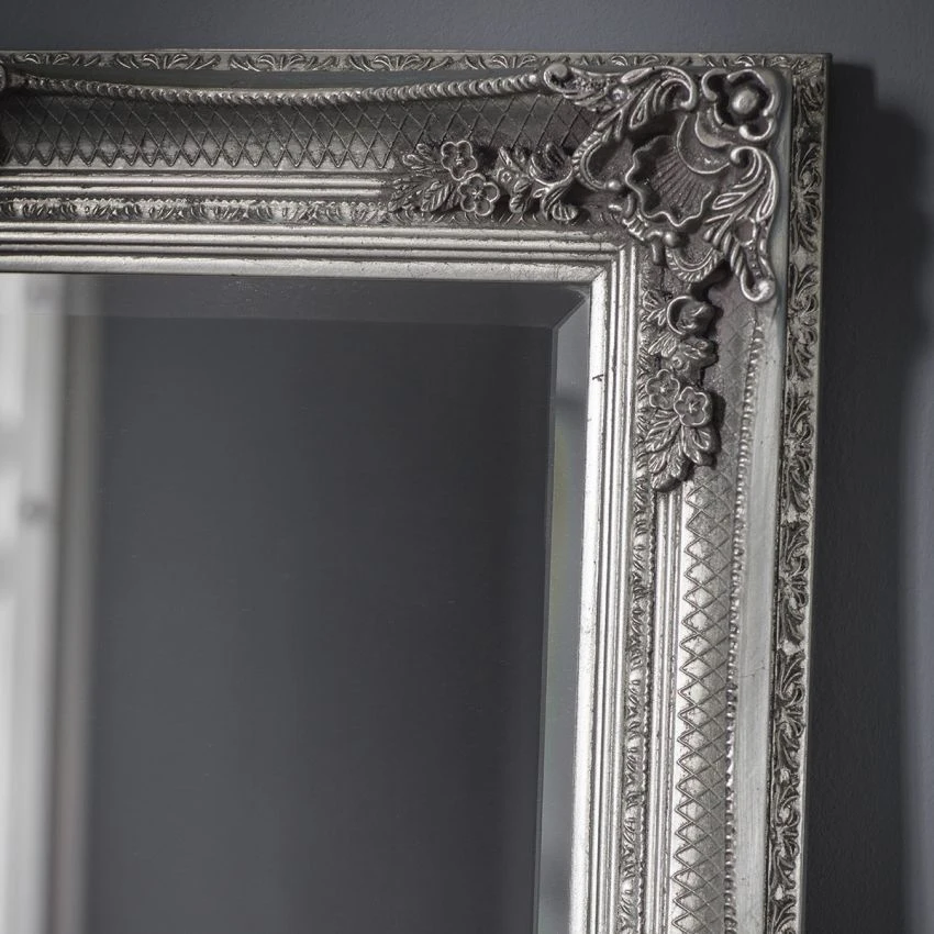 Clarissa Standing Mirror In Silver 5 Clarissa Standing Mirror In Silver - Image 5