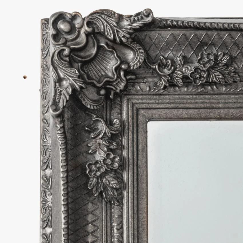 Clarissa Standing Mirror In Silver 4 Clarissa Standing Mirror In Silver - Image 4