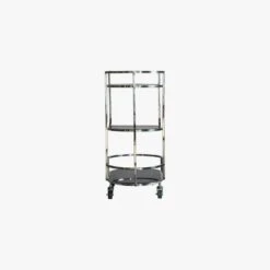 Mojito Silver Drinks Trolley -Perch & Parrow Home Sales Store pp2003606 p90