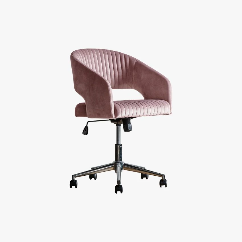 Niantic Velvet Swivel Chair 3 Niantic Velvet Swivel Chair - Image 3