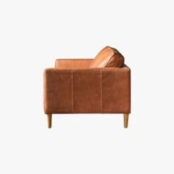 Citadel Leather Sofa In Vintage Brown -Perch & Parrow Home Sales Store pp2003666 p90