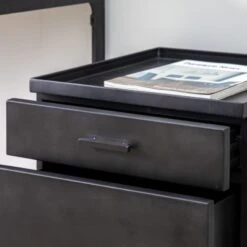 Adrian Iron Side Table -Perch & Parrow Home Sales Store pp2003731 l12