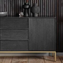 Quinn Textured Sideboard -Perch & Parrow Home Sales Store pp2003737 ld1