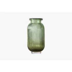 Acel Green Glass Vase