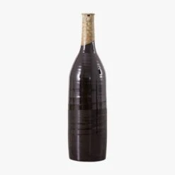 Lilliane Black Bottle Vase