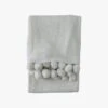 Beverly Knit Pom Pom Throw