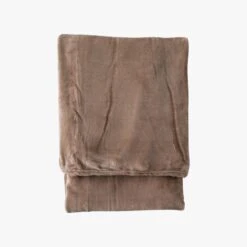 Livie Flannel Fleece Throw