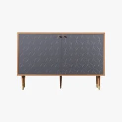 Stencil Two Door Cabinet