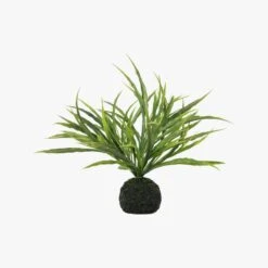 Amarantha Faux Wild Grass In Dark Soil
