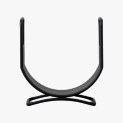 Hemmingway Log Basket In Black