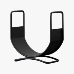 Hemmingway Log Basket In Black -Perch & Parrow Home Sales Store pp22487457 p45