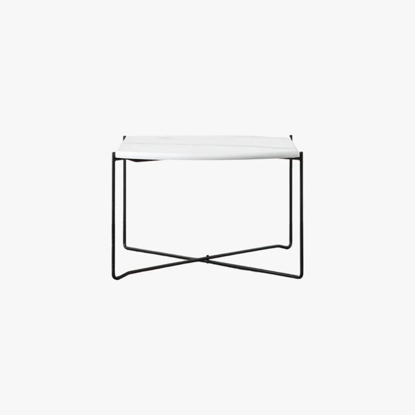 Serenity Coffee Table In White Faux Marble 4 Serenity Coffee Table In White Faux Marble - Image 4