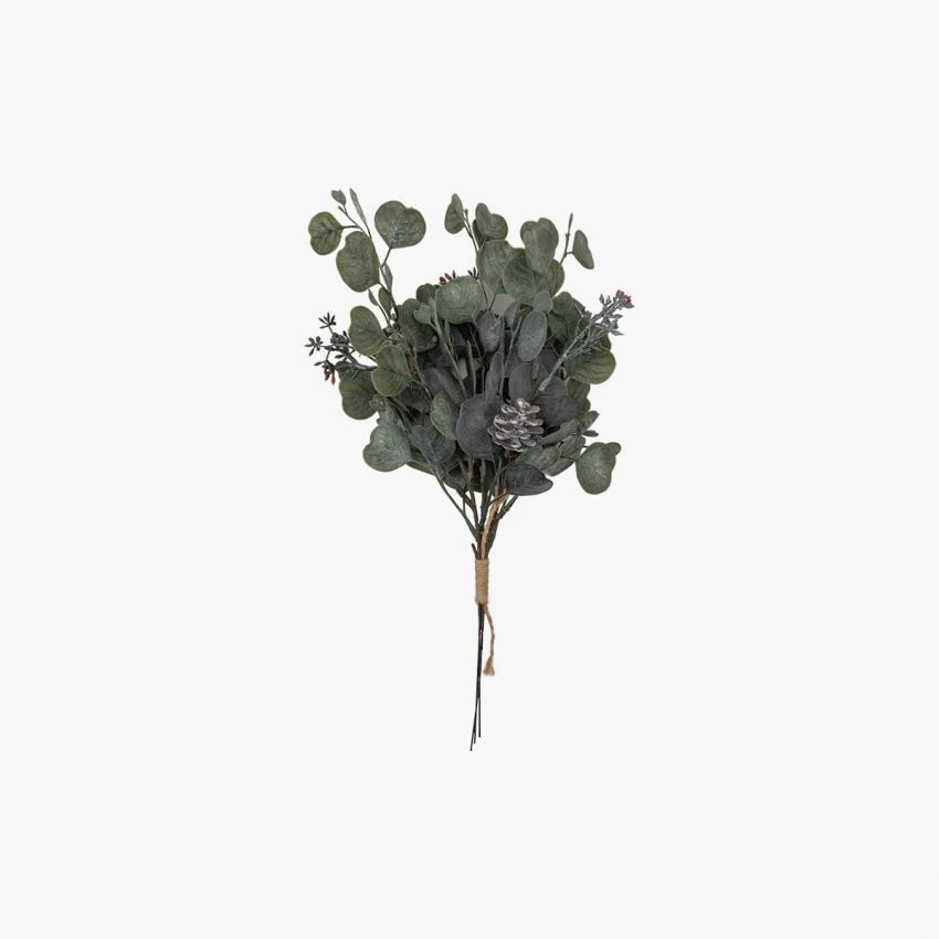 Seeded Eucalyptus Bundle Dusky Green - Pack Of 3 1 Seeded Eucalyptus Bundle Dusky Green - Pack Of 3