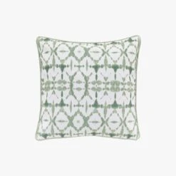 Ikat Cushion Cover In Sage