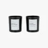 Aura Scented Candle In Leather & Black Pepper