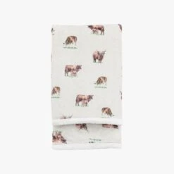 Dundee Highland Cow Sherpa Fleece