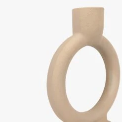 Oba Candle Stick In Pebble 12 Oba Candle Stick In Pebble -Perch & Parrow Home Sales Store pp23705078 pd2