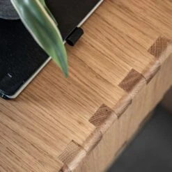 Whittle Bedside Table In Natural -Perch & Parrow Home Sales Store pp24010086 ld1