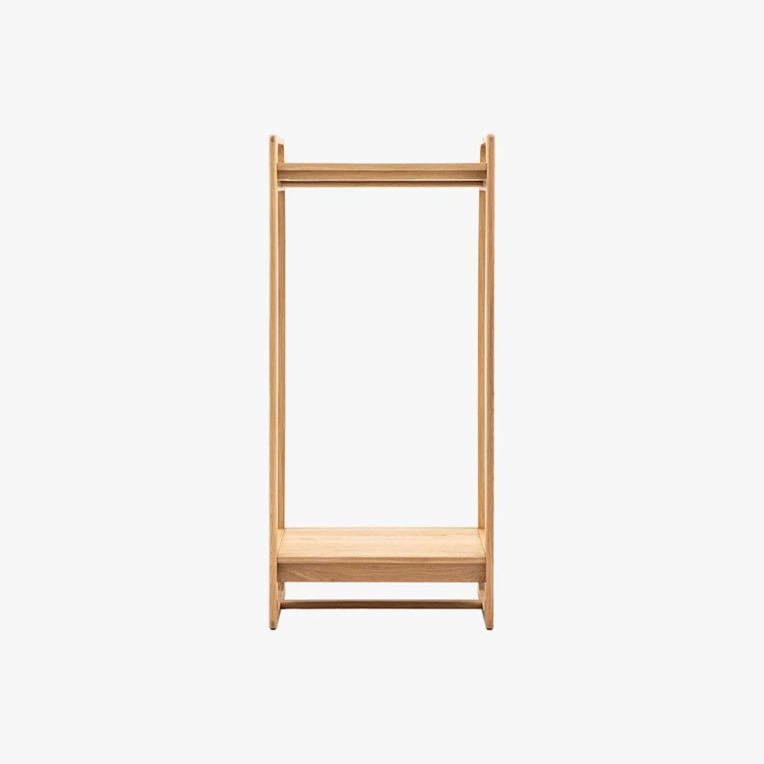 Whittle Open Wardrobe In Natural 1 Whittle Open Wardrobe In Natural