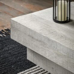 Seville Mango Coffee Table In Whitewash -Perch & Parrow Home Sales Store pp24010177 ld1