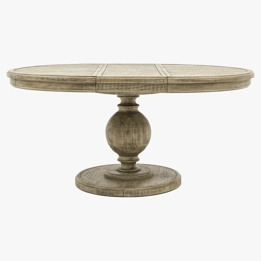Heirloom Round Extendable Dining Table 1 Heirloom Round Extendable Dining Table