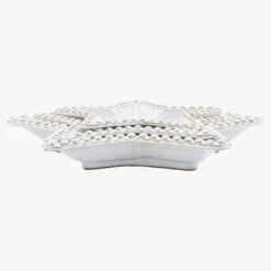 Farmhouse Beaded Star Plate, Set Of 3