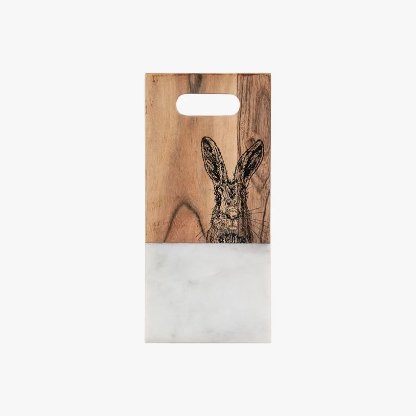Wildwood Hare Marble Board In White 1 Wildwood Hare Marble Board In White