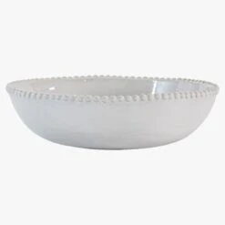 Farmhouse Beaded Pasta Bowl, Set Of 4