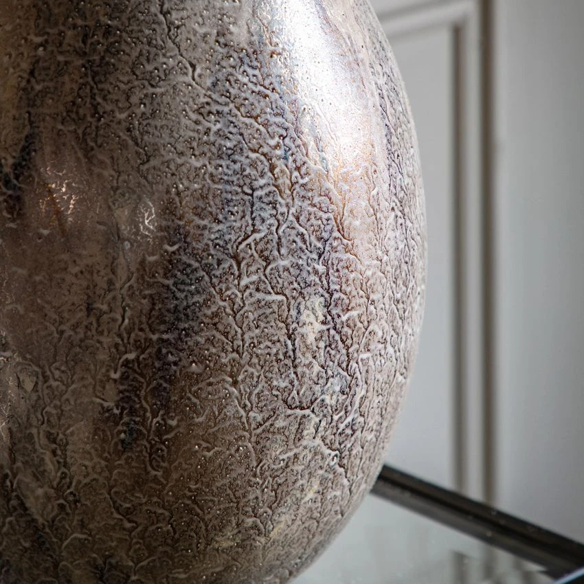 Elysia Vase In Antique Gold 3 Elysia Vase In Antique Gold - Image 3