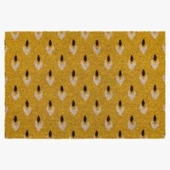 Welcomer Ochre Coir Doormat