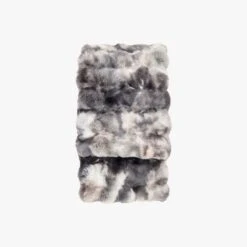 Dapple Faux Fur Throw