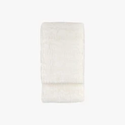 Fawn Textured Throw In Cream