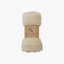 Livie Flannel Fleece In Oatmeal