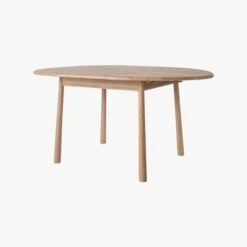 Rebecca Round Extendable Oak Dining Table 5 Rebecca Round Extendable Oak Dining Table -Perch & Parrow Home Sales Store pp3000106 p45