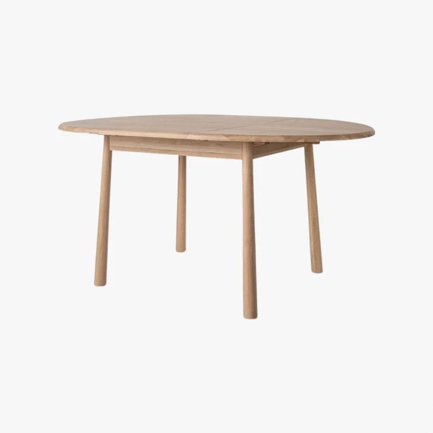 Rebecca Round Extendable Oak Dining Table 3 Rebecca Round Extendable Oak Dining Table - Image 3