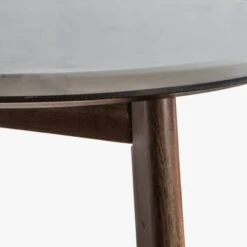 Palma Acacia And Marble Side Table 9 Palma Acacia And Marble Side Table -Perch & Parrow Home Sales Store pp3001073 pd1