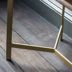 Harvey Acacia And Brass Drinks Cabinet 12 Harvey Acacia And Brass Drinks Cabinet -Perch & Parrow Home Sales Store pp3001087 ld1